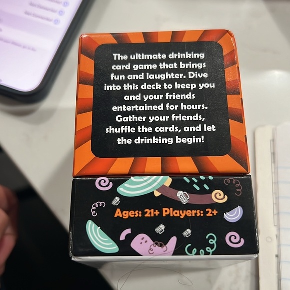 NEW Drinking Card Game - Picture 2 of 5